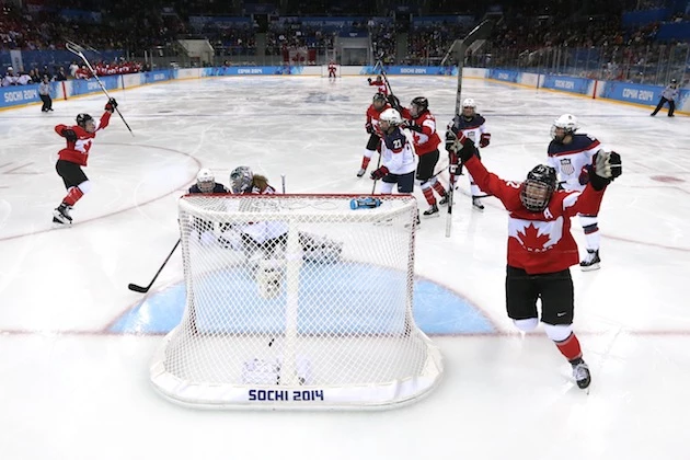 Ice Hockey - Winter Olympics Day 5 - Canada v United States Ice Hockey - Winter Olympics Day 5 - Canada v United States