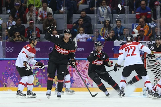 Ice Hockey - Winter Olympics Day 7 - Canada v Austria Ice Hockey - Winter Olympics Day 7 - Canada v Austria