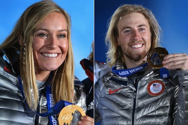 Slopestyle Medals Sage Kotsenburg and Jamie Anderson