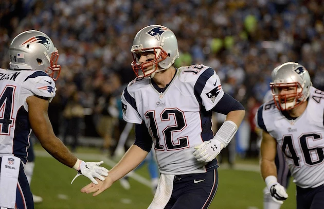 New England Patriots vs San Diego Chargers Tom Brady