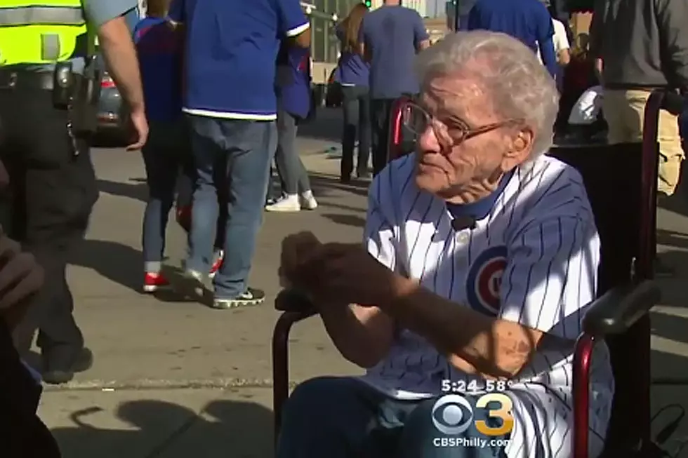 101-Year-Old Cubs Fan Soaks in NLDS Victory